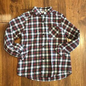 Pili Carrera plaid button up